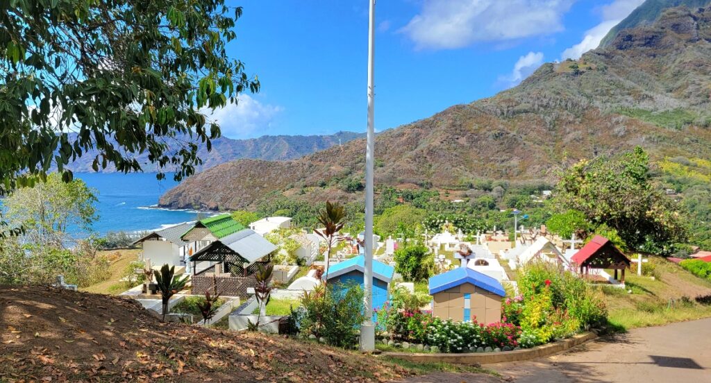 Atuona Cemetery view