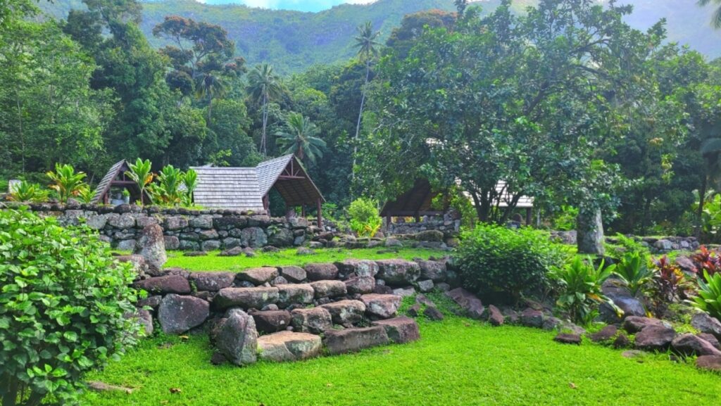 Puamua archaeological site Hiva Oa