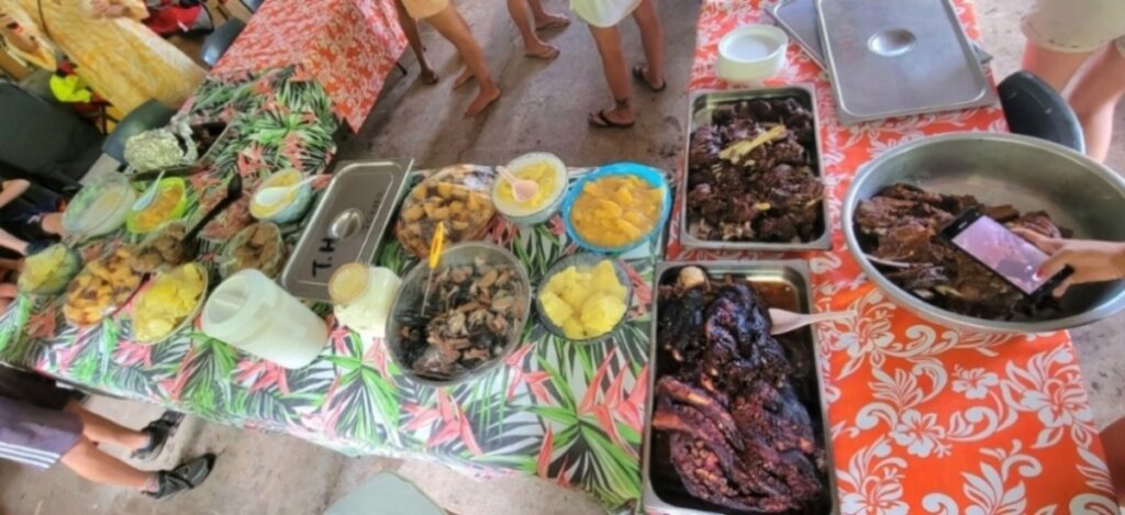 Marquesan feast