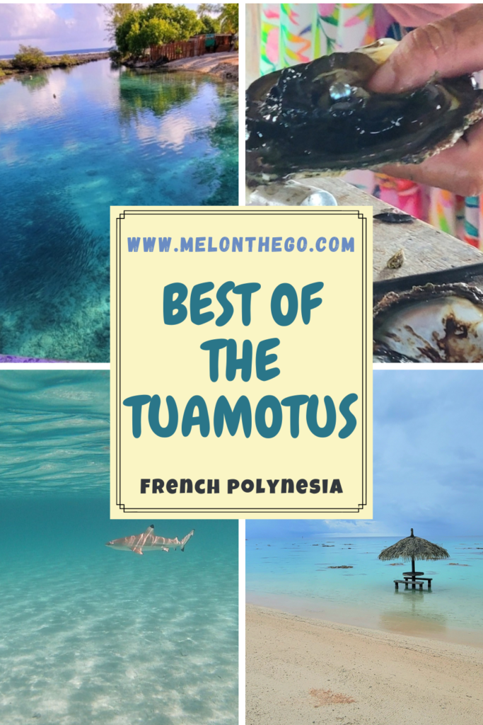 Best of the Tuamotus pin