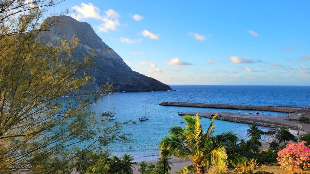 Fixing the boat in exotic locations, Ua Pou, Marquesas