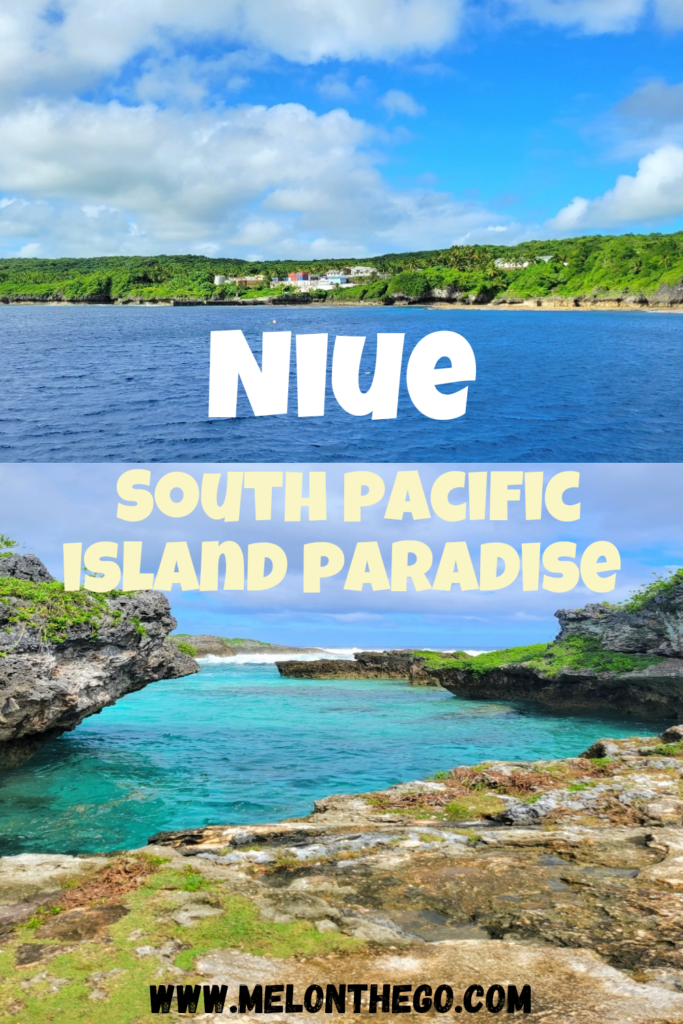 Niue Island Pin, Mel on the Go