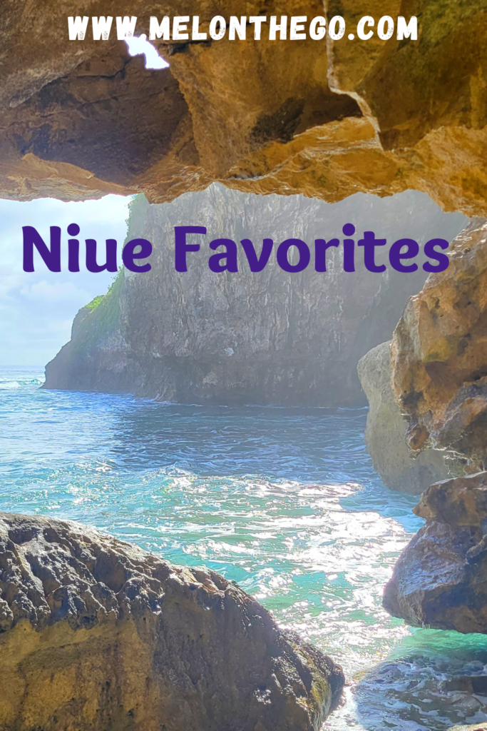 Pin Niue Favorites, Cave, Pacific Ocean