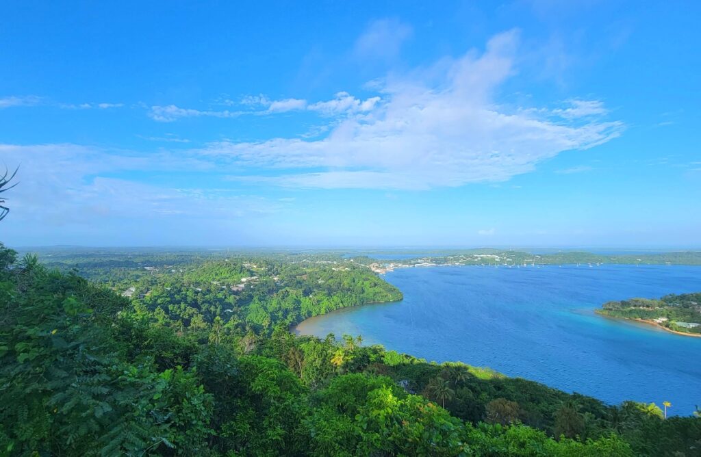 Viewpoint at Mt. Talau in Nieafu Tonga