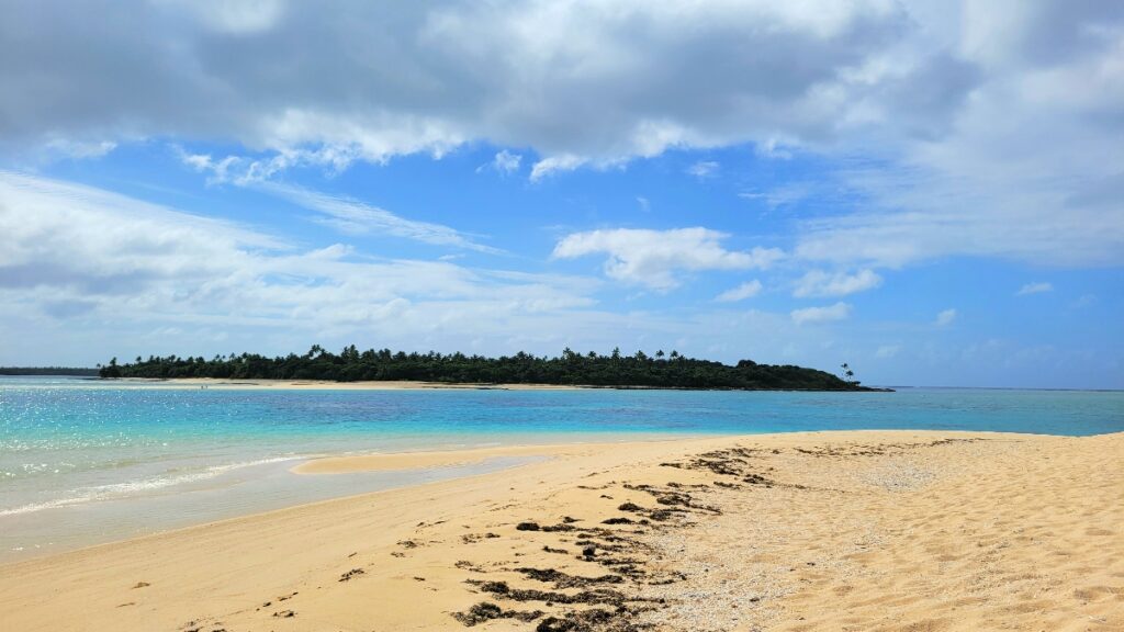 white sand beach