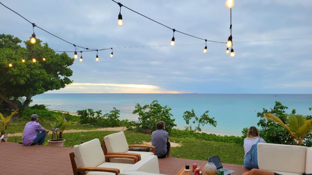 Sandy Beach Resort restaurant view