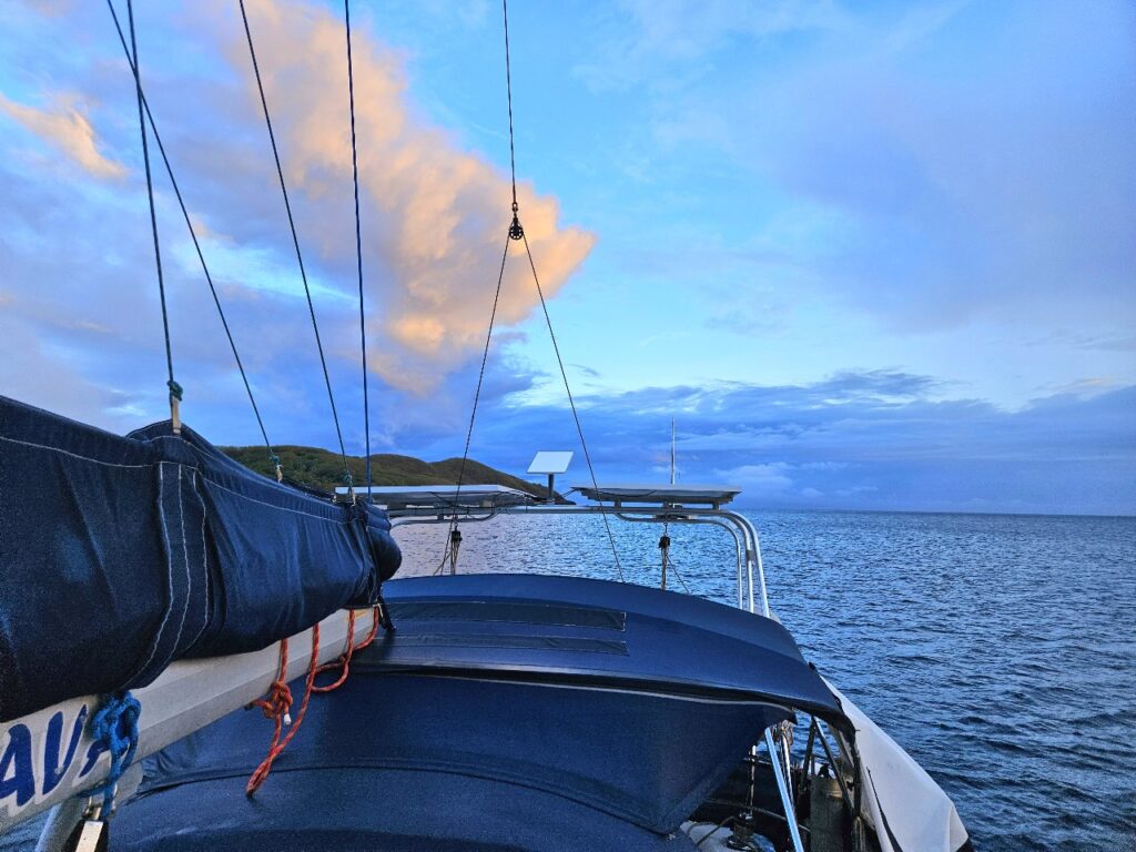 sailing in Fiji