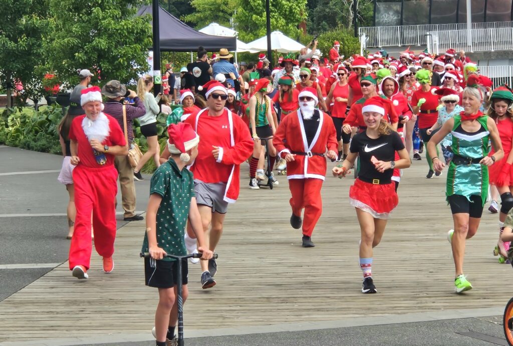 Santa run Whangarei