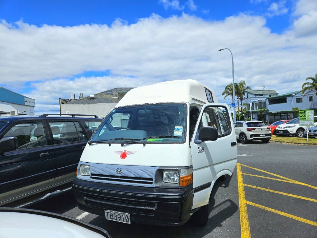 Our Campervan in New Zealand