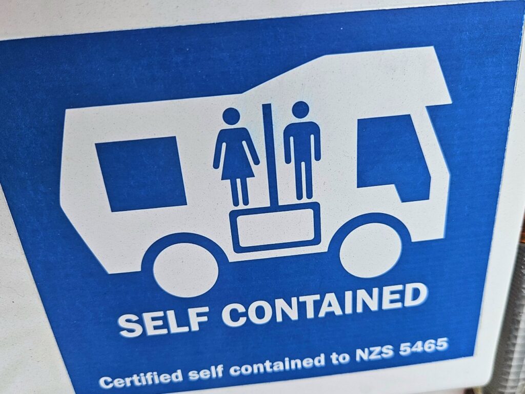 Self Containment sticker New Zealand