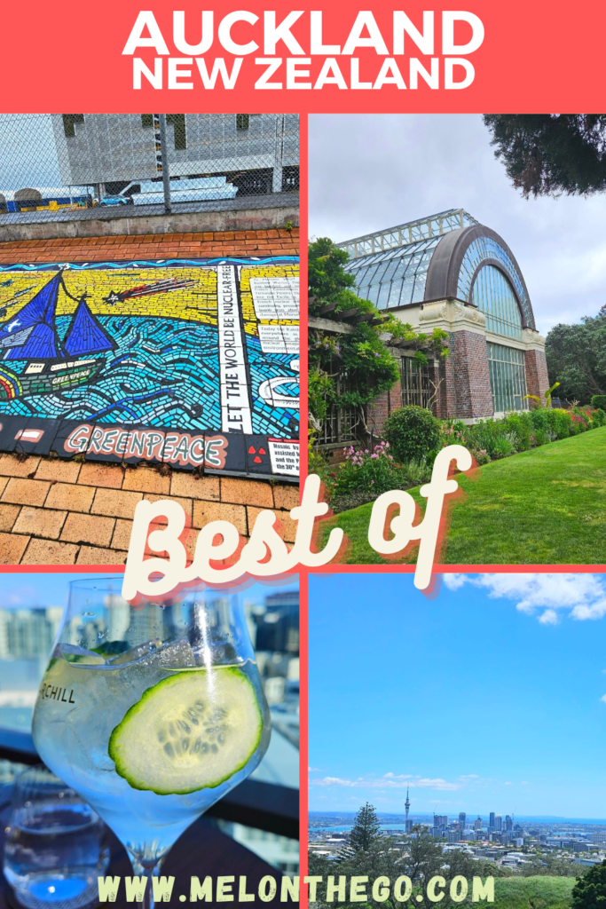 Best of Auckland PIN, drinks, food, museums