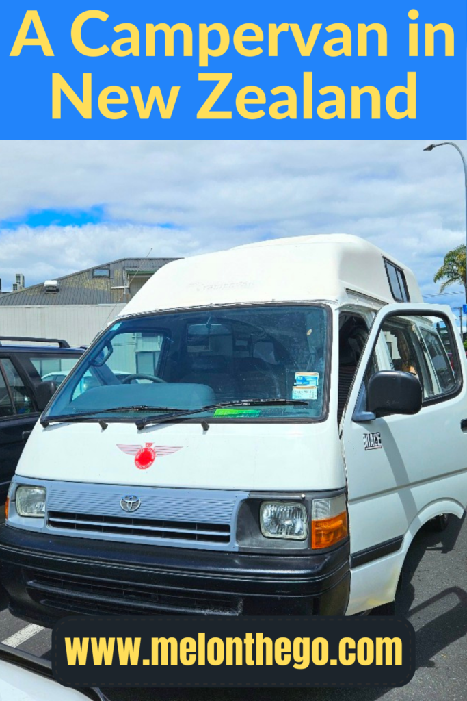 Pin Campervan in NZ