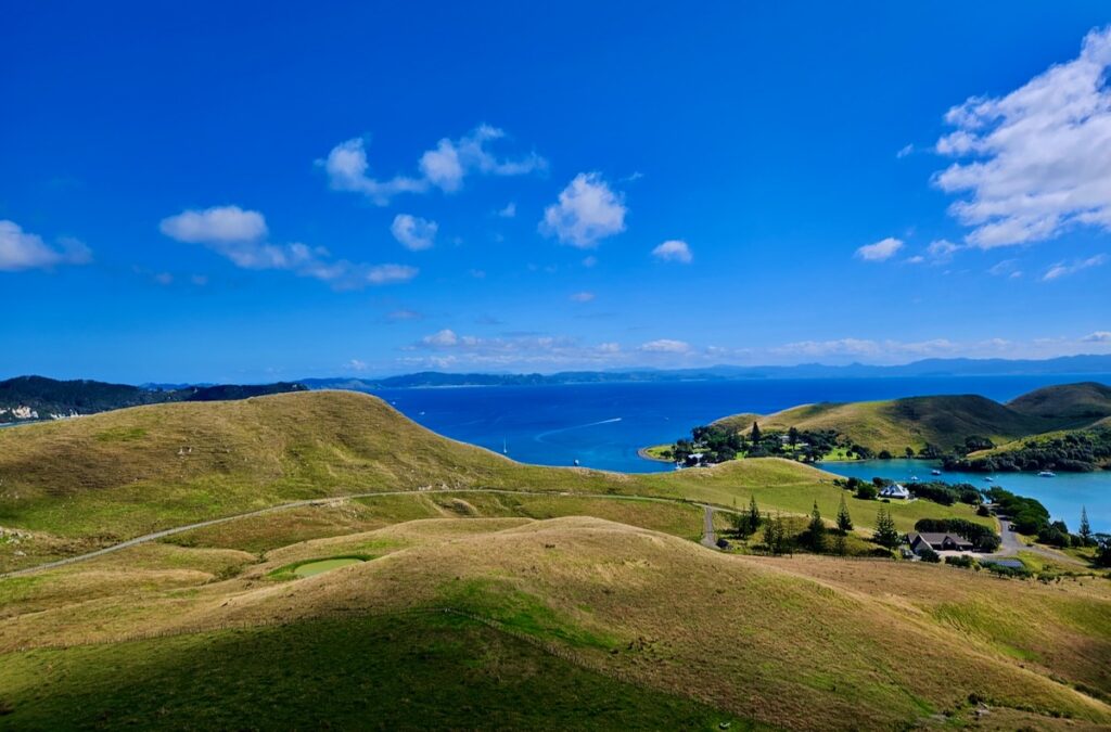 Great Mercury Island view, New Zealand