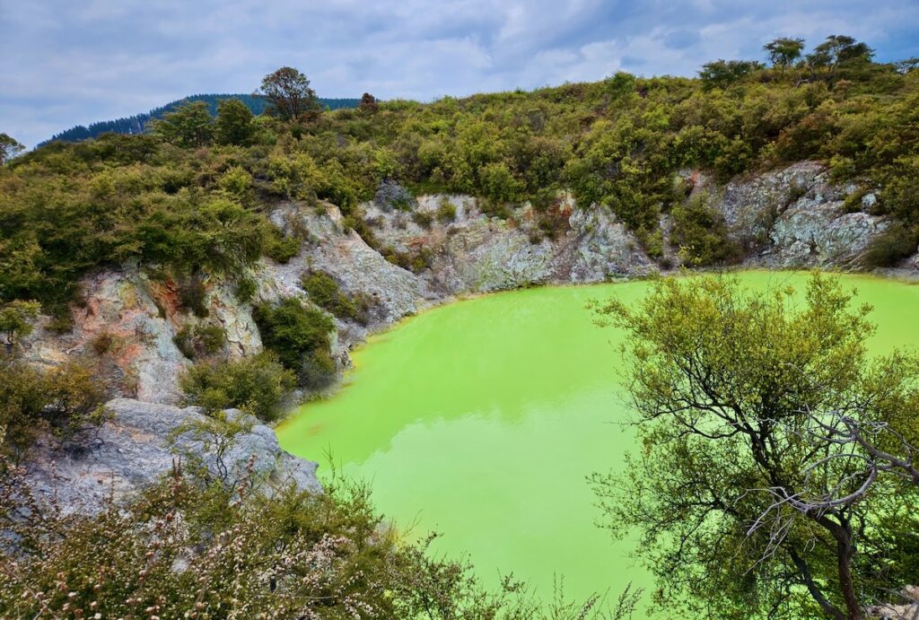 Waiotapu Green lake