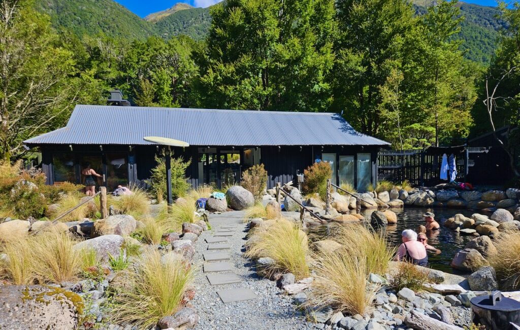 Maruia Hot Springs, New Zealand Road Trip Route