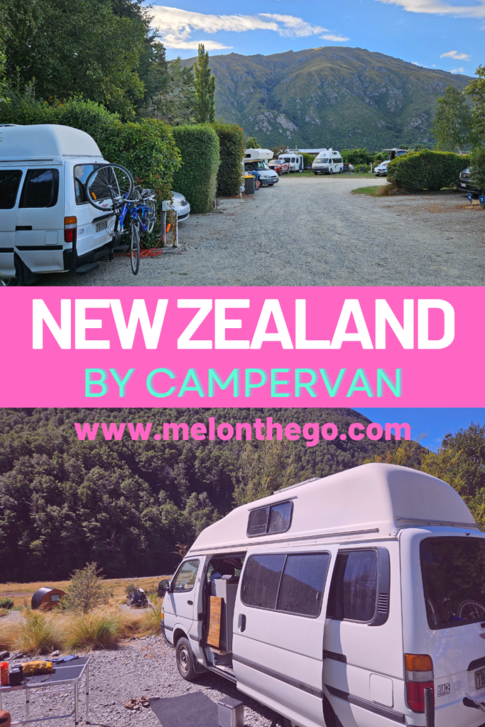 Exploring New Zealand by Campervan pin