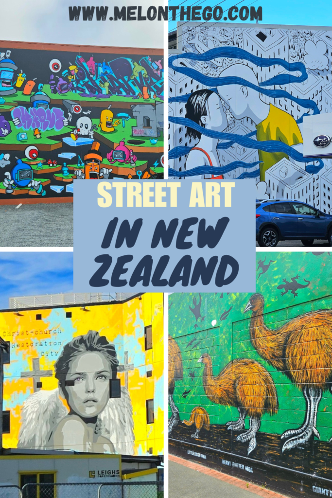 Pin Street Art in New Zealand