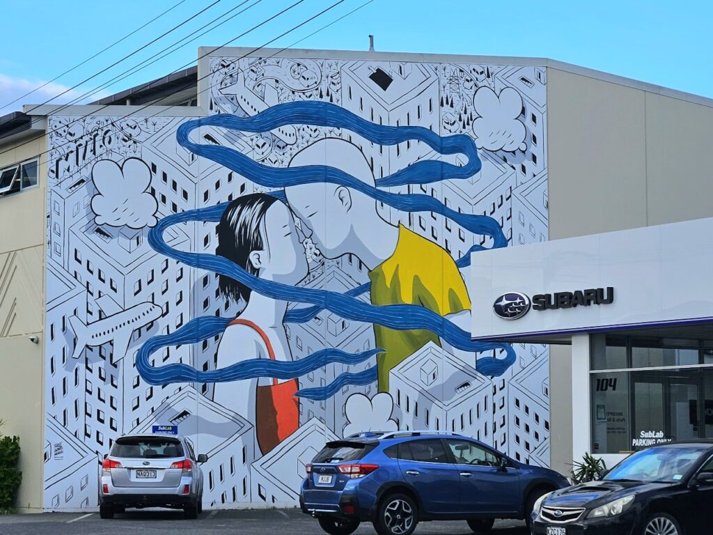 Hongi The Breath of Life, mural