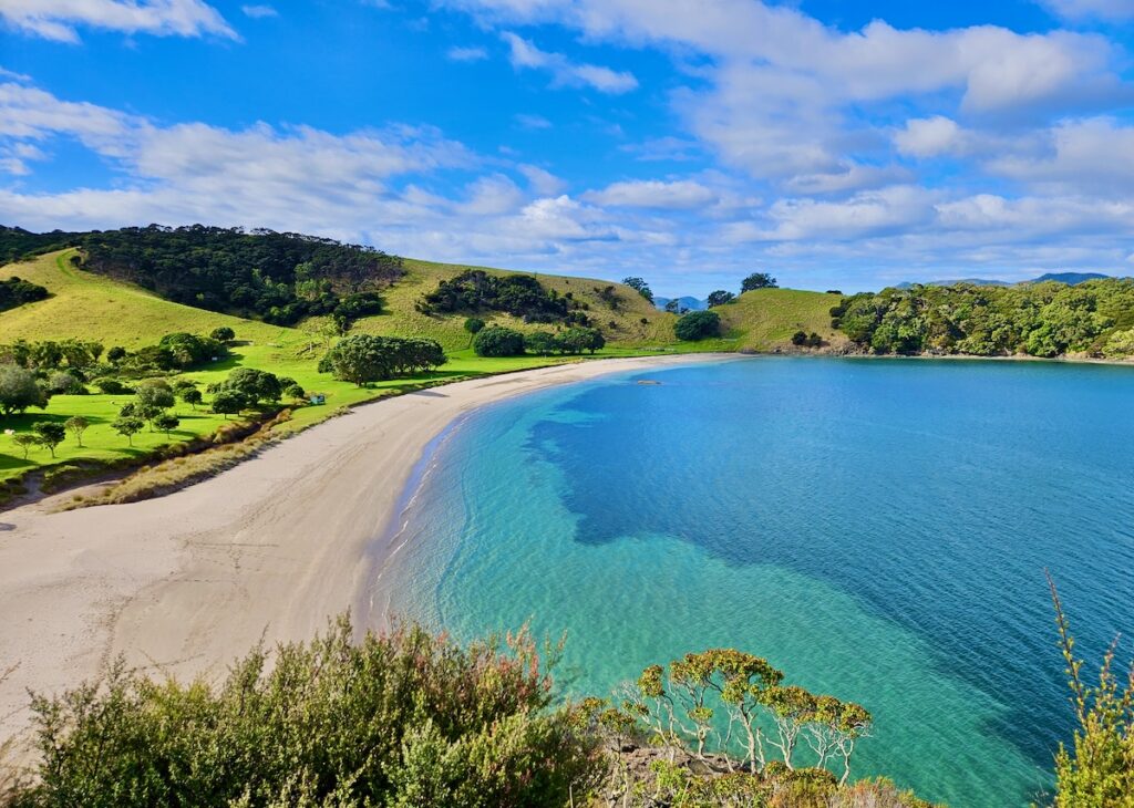 beach, Boating the Bay of islands