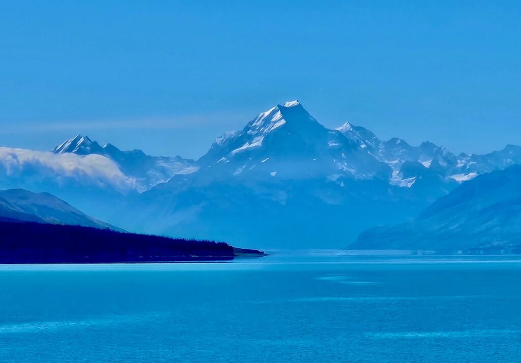 Mount Cook, New Zealand, view