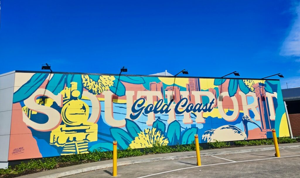 mural, Gold Coast Australia