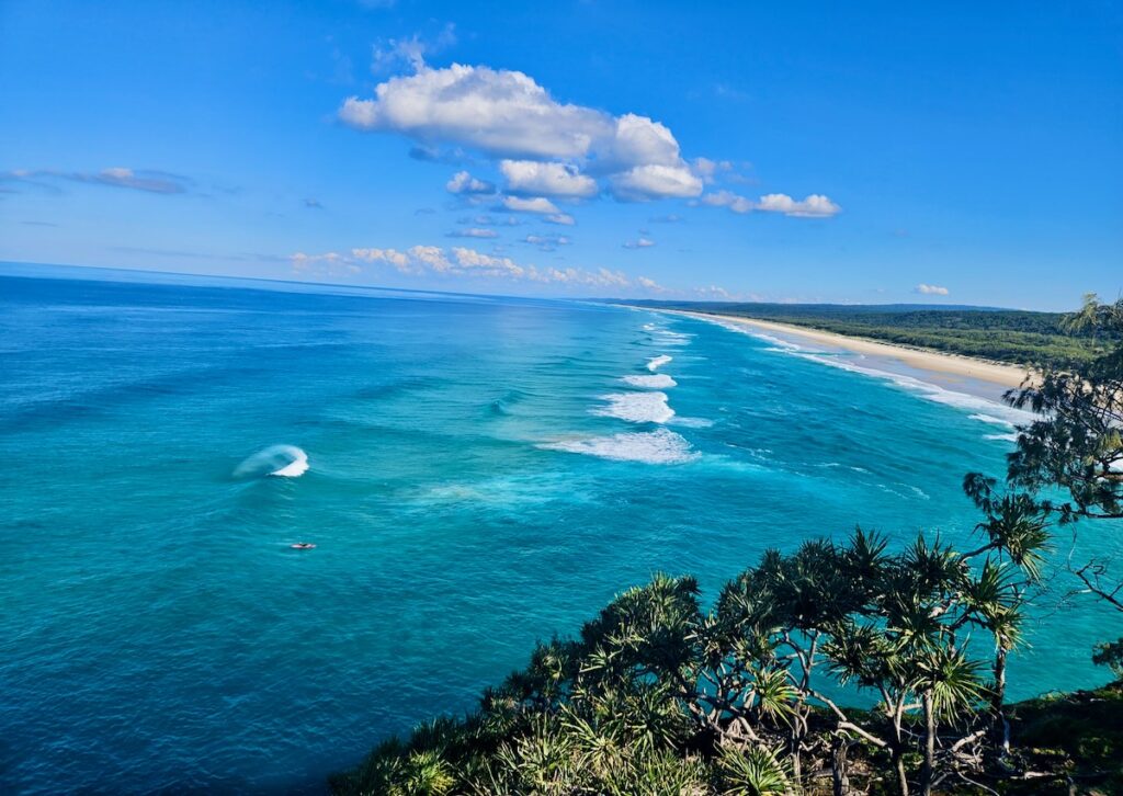 Point Lookout view, beach, sea