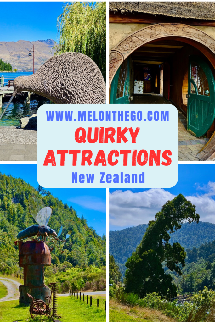 New Zealand Quirky Attractions Pin