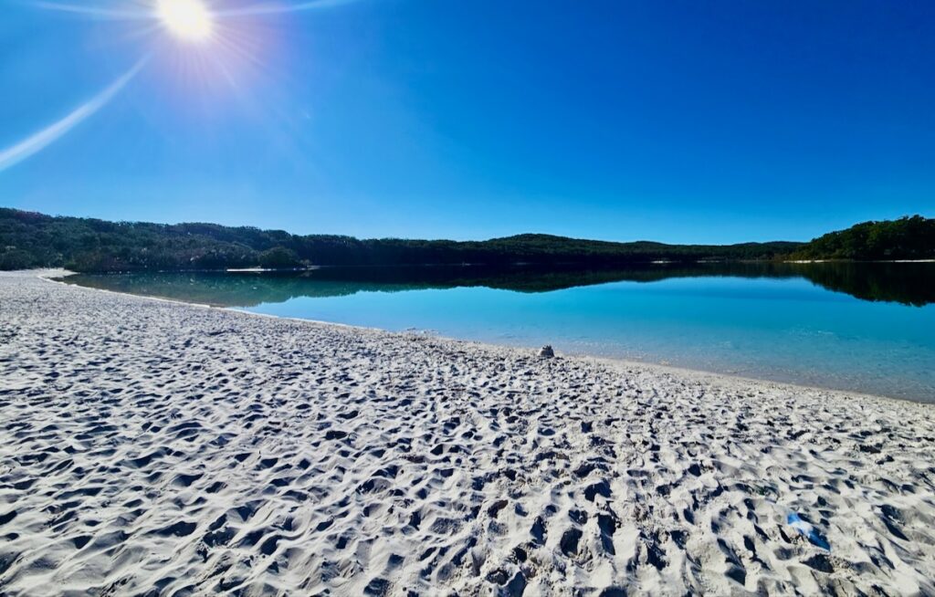 Lake Mackenzie on K'Gari Island