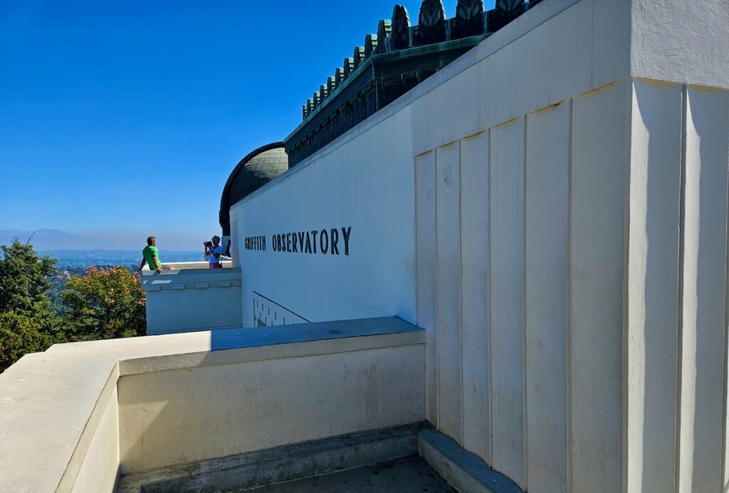 Outside The Griffith Observatory