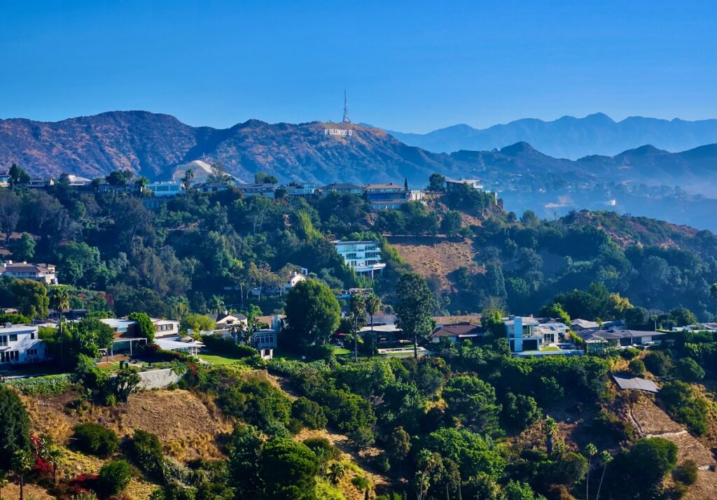 Runyon Canyon hike view