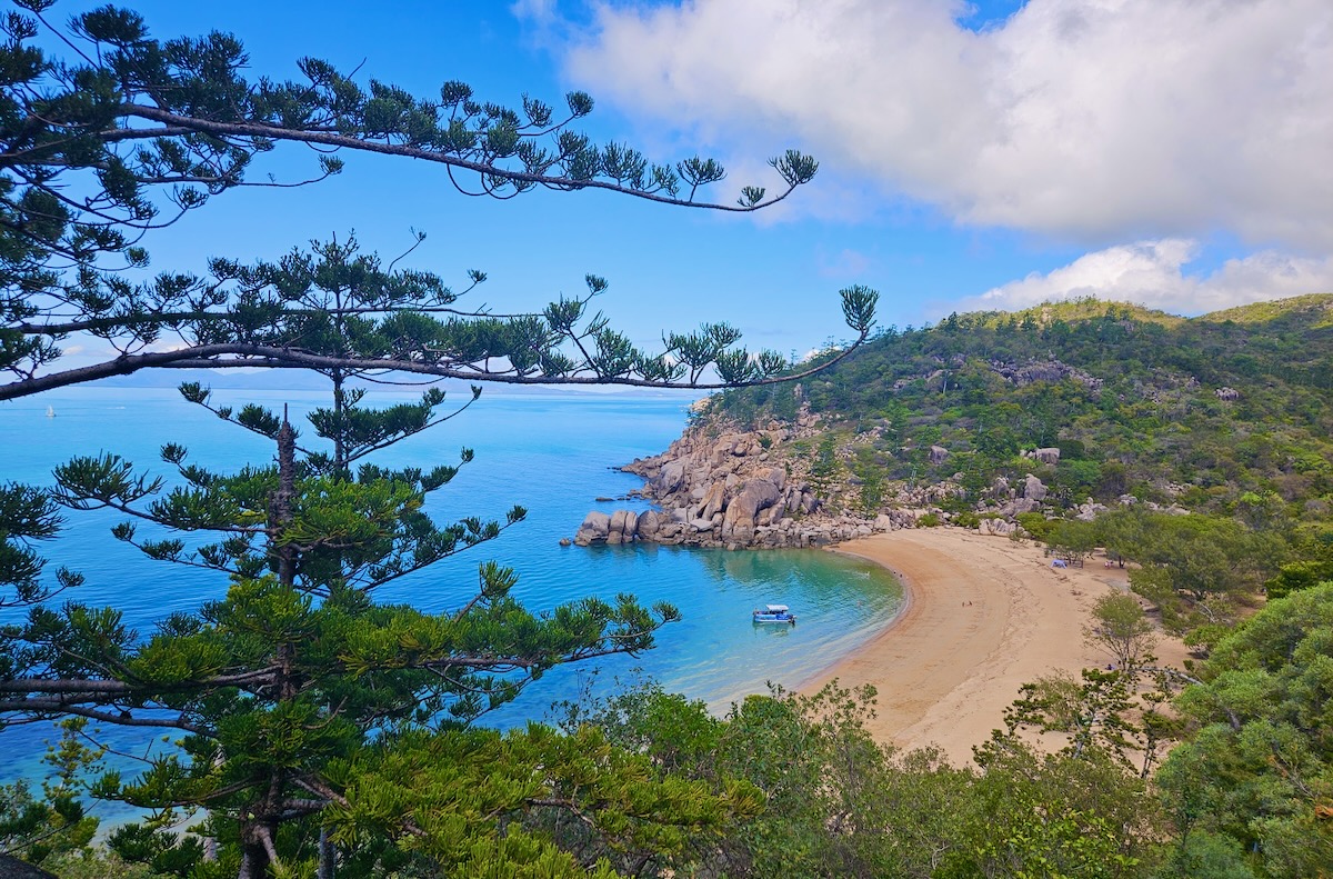 One of the beautiful bays of Magnetic Island