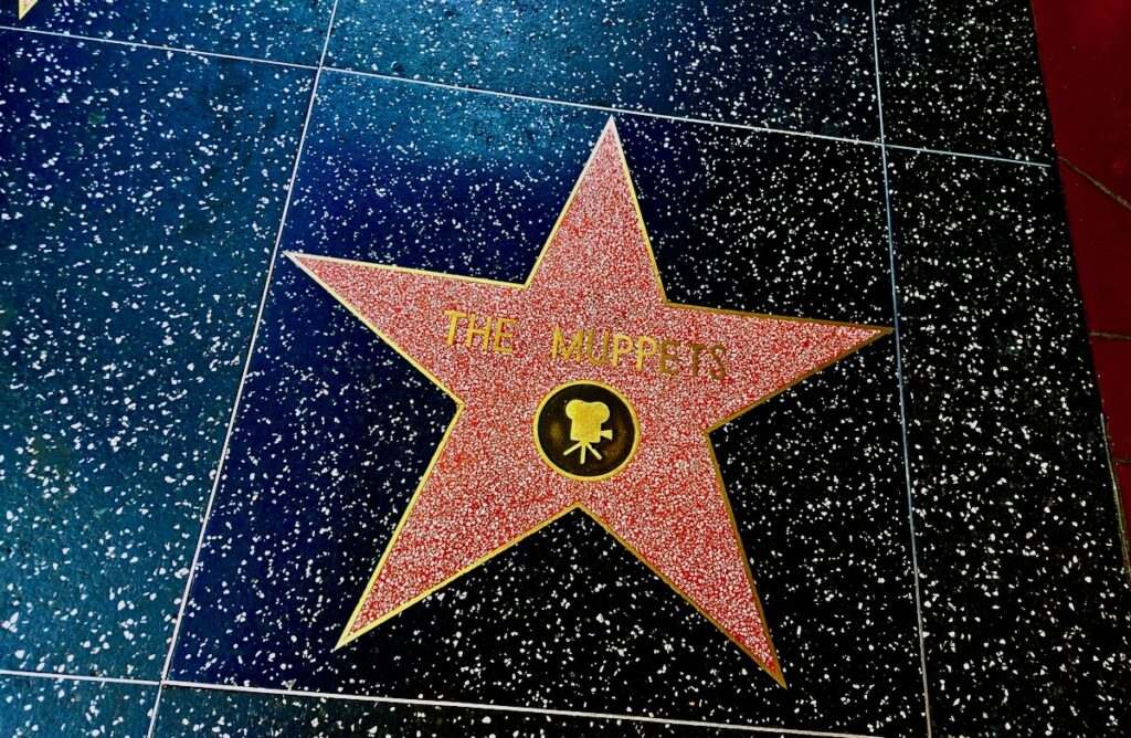 Muppets Star, Layover in Los Angeles, Hollywood