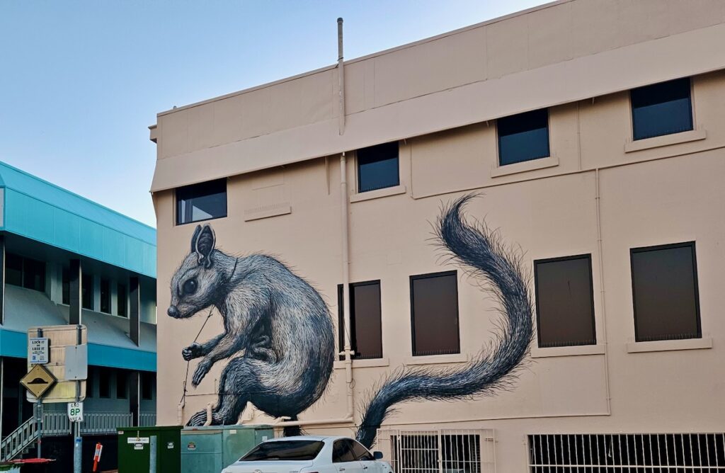 rodent street art