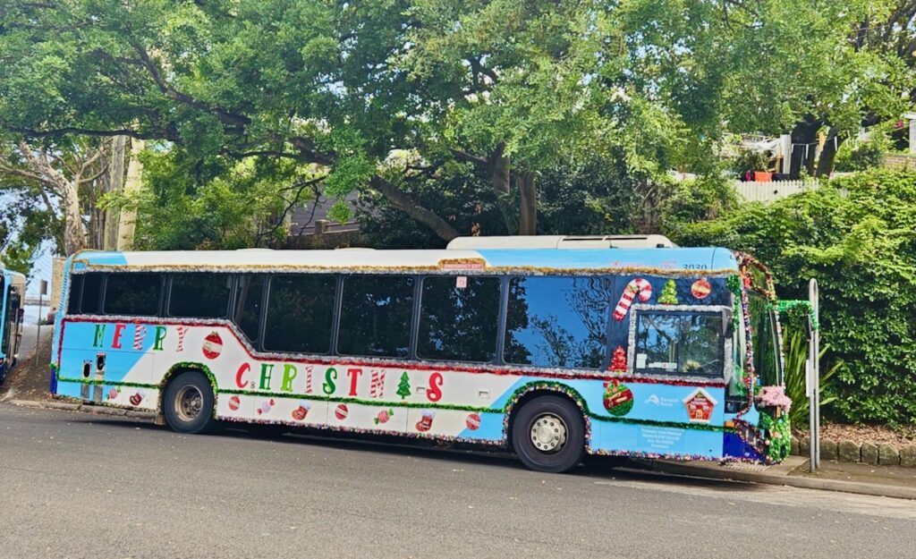 Christmas Bus, Sydney