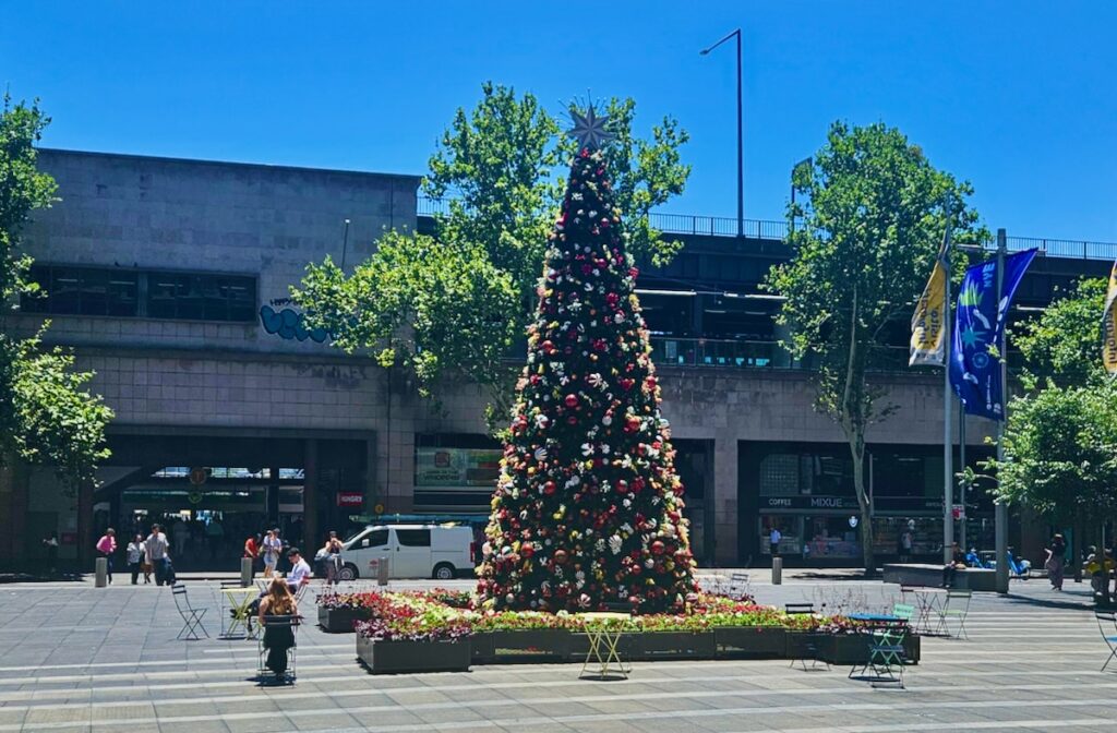 Christmas tree, Sydney, Australia