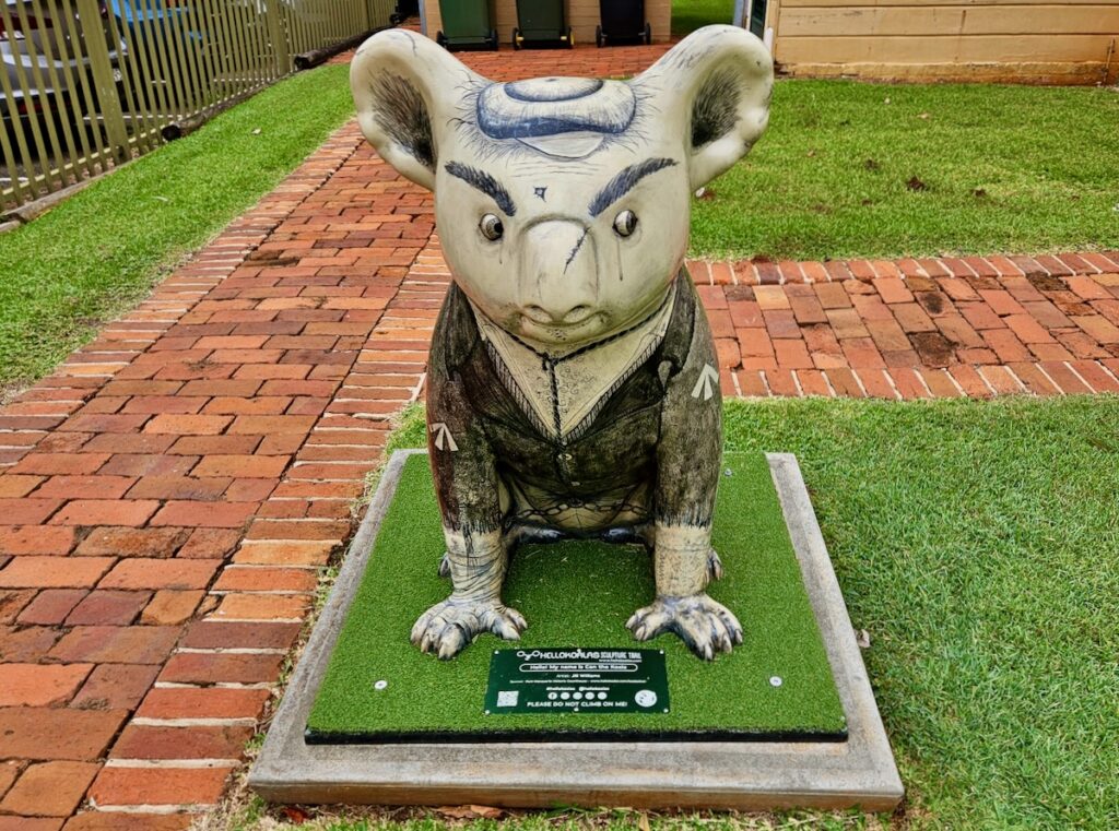 Koala sculpture