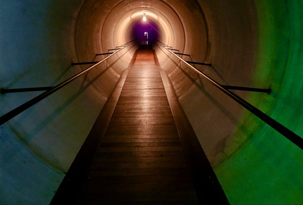 Tunnel at MONA, Hobart