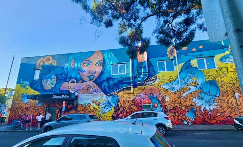 street art in Newtown