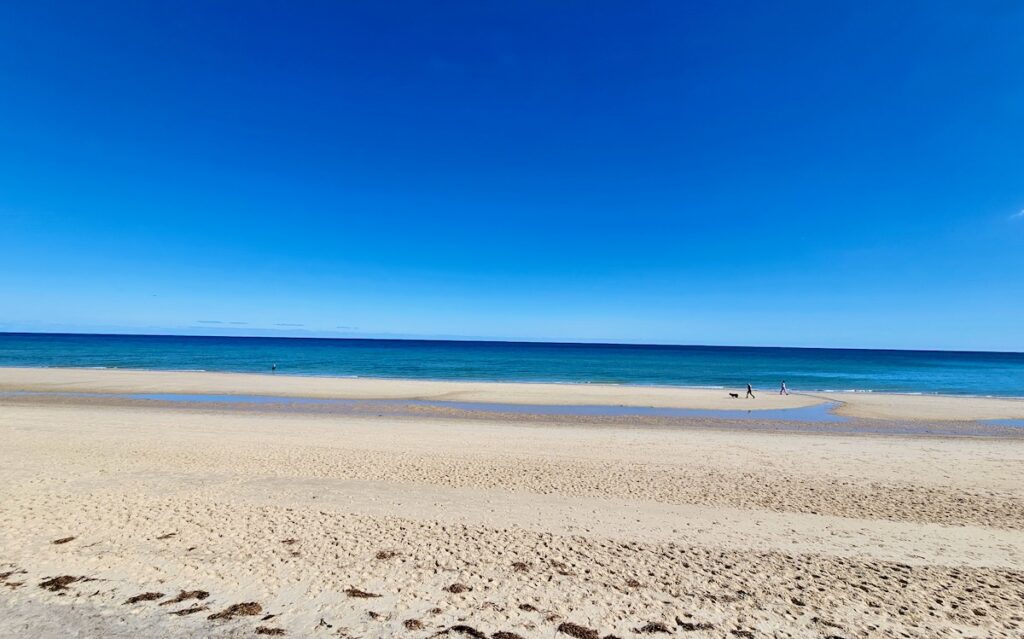 Henley Beach, white sand