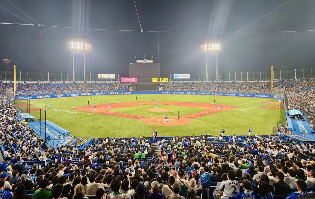 Tokyo Swallows baseball game