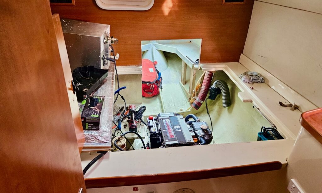 new engine, Getting Go on the water