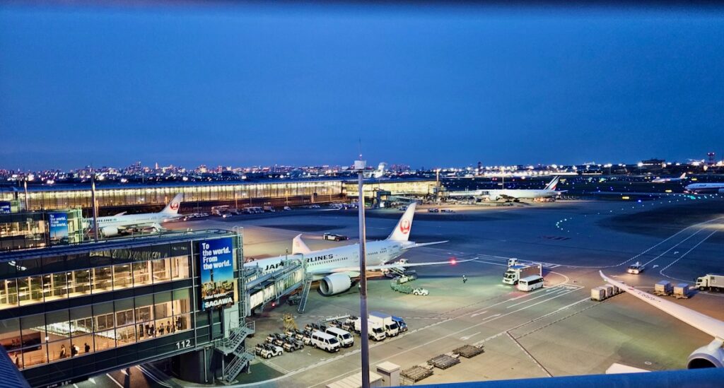 Tokyo Haneda Airport Japan Itinerary