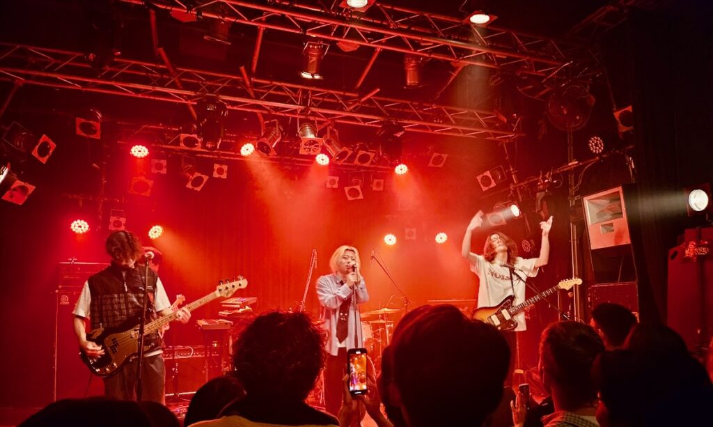Rock band onstage ShinjukuMarz