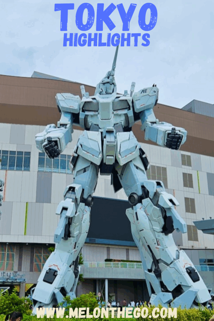 Pin Life sized Gundam statue Japan