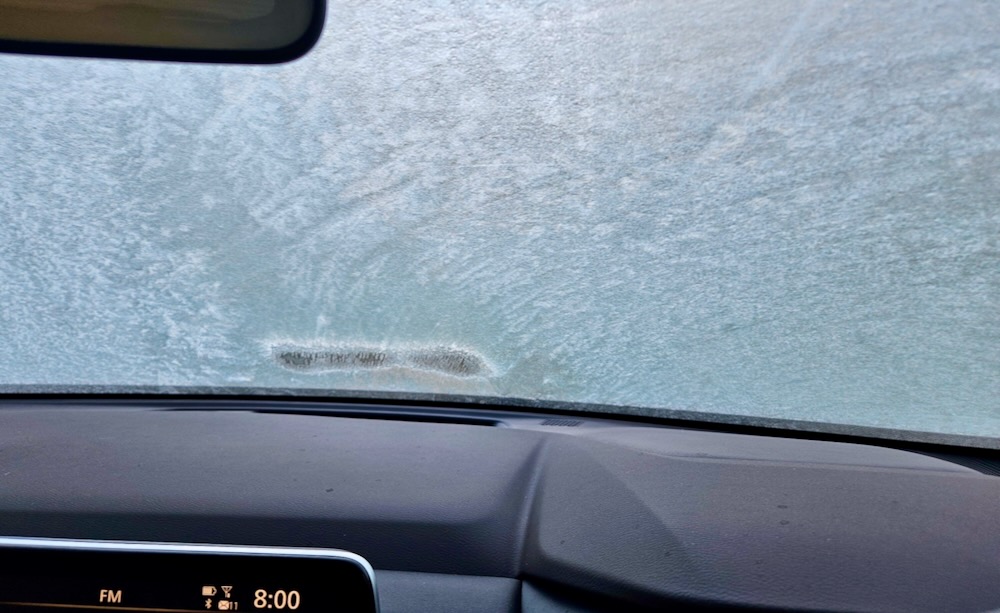 car windshield chill