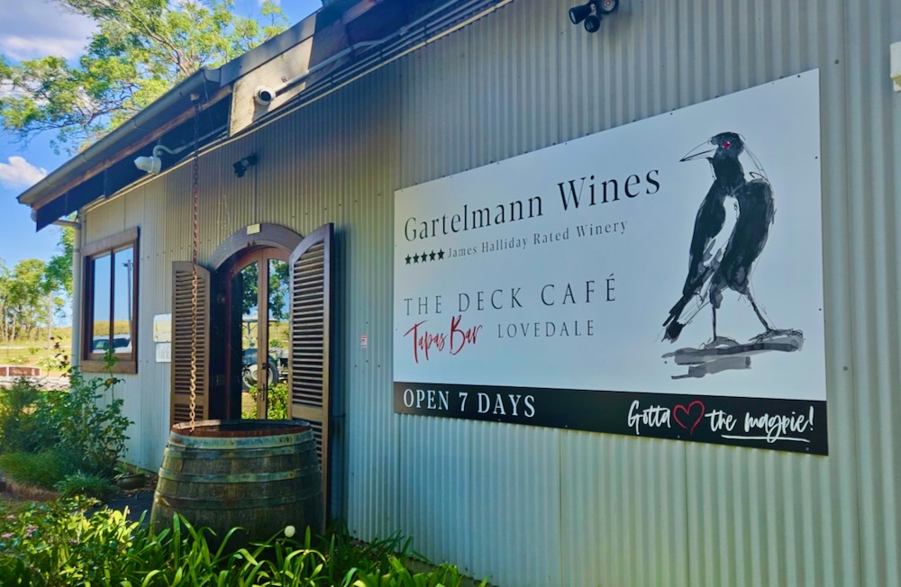 Gartlemann winery, visiting The Hunter Valley