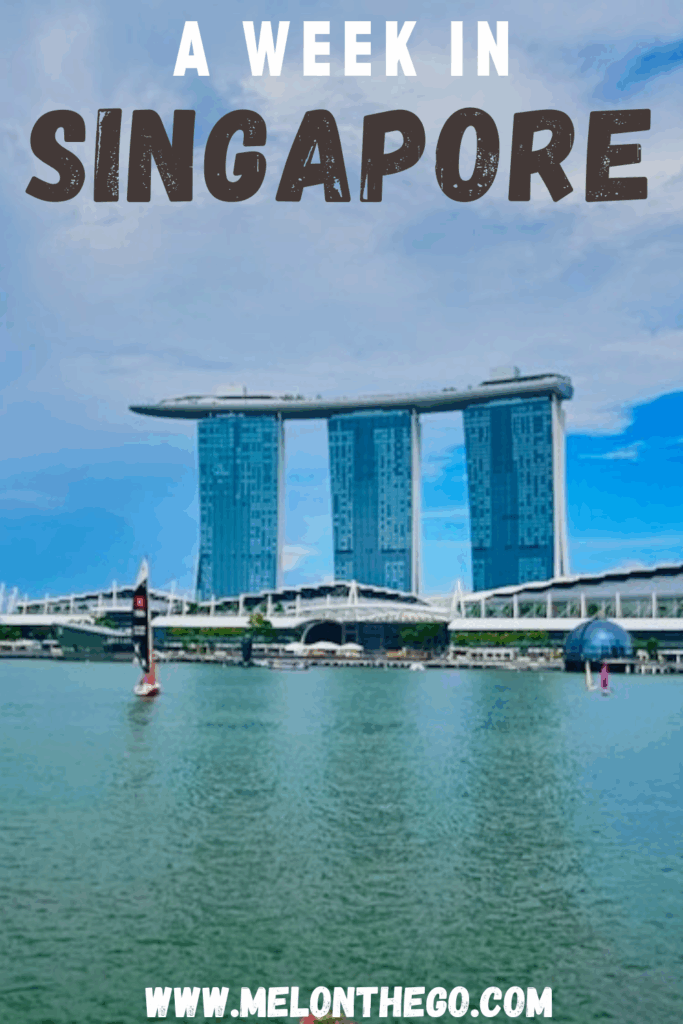 A week in Singapore pin, Marina Bay Sands