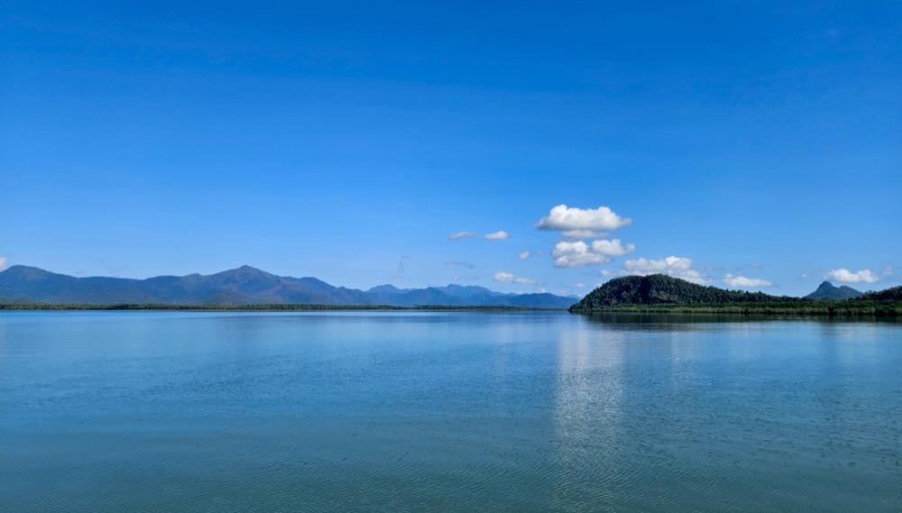 Calm anchorage Far North Queensland Australia