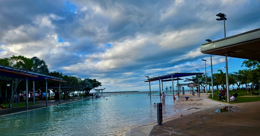 pool at Cairns esplanade