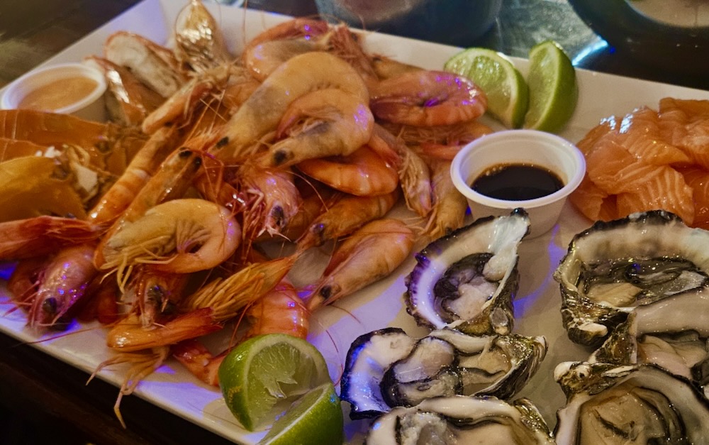 Seafood platter at Prawn Star in Cairns